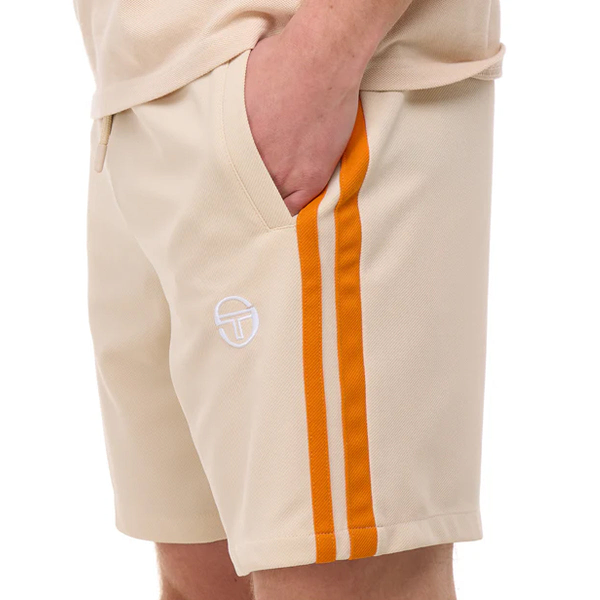 SERGIO TACCHINI PIETRAPERTOSA SHORTS SANDSHELL/ORANGE PEPPER