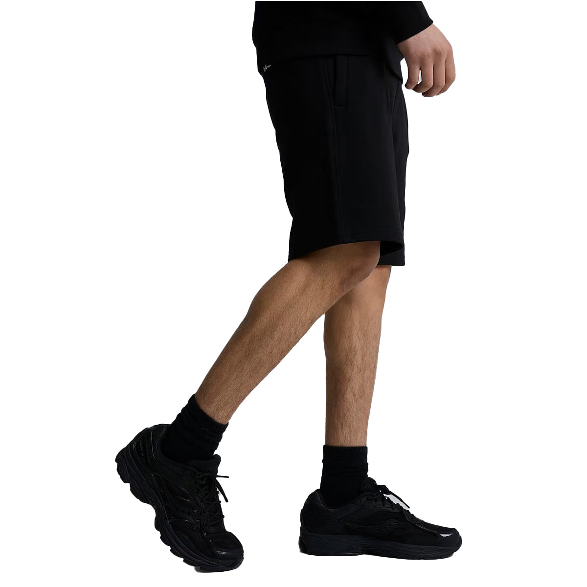 ALESSANDRO ZAVETTI CENERELLO BADGE SHORTS BLACK/RED