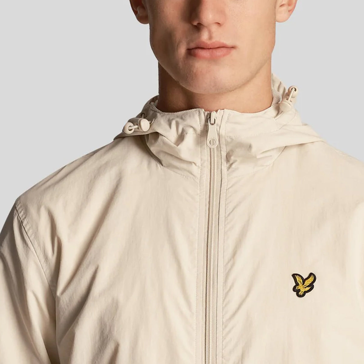 LYLE & SCOTT ZIP THROUGH HOODED JACKET JK464V  COVE