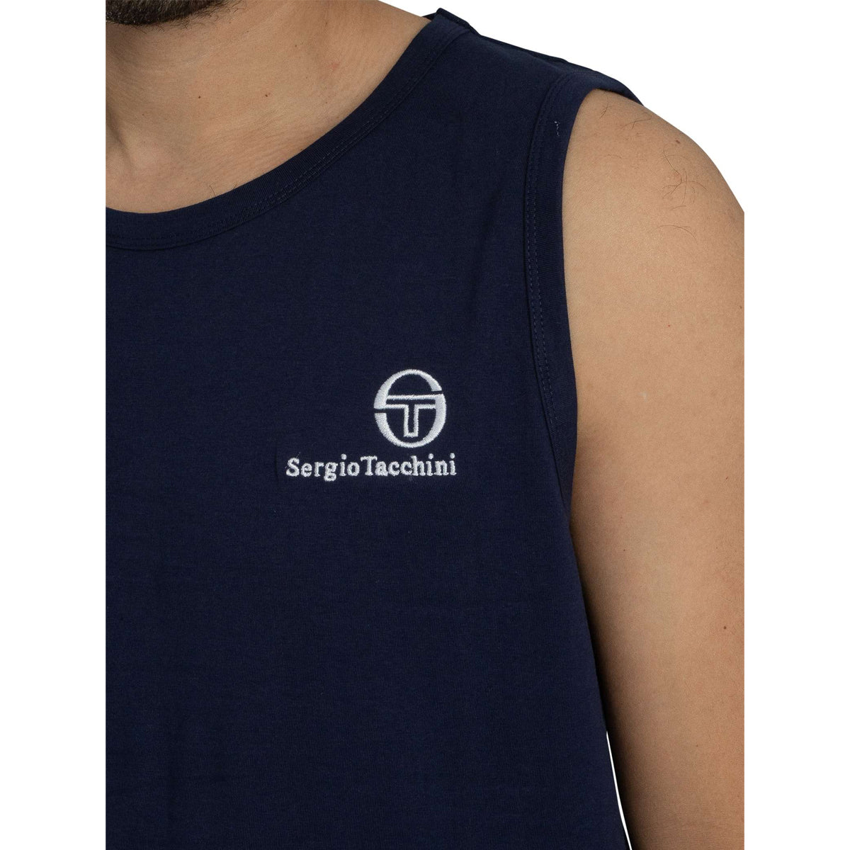 SERGIO TACCHINI SAWYER VEST MARITIME NAVY BLUE