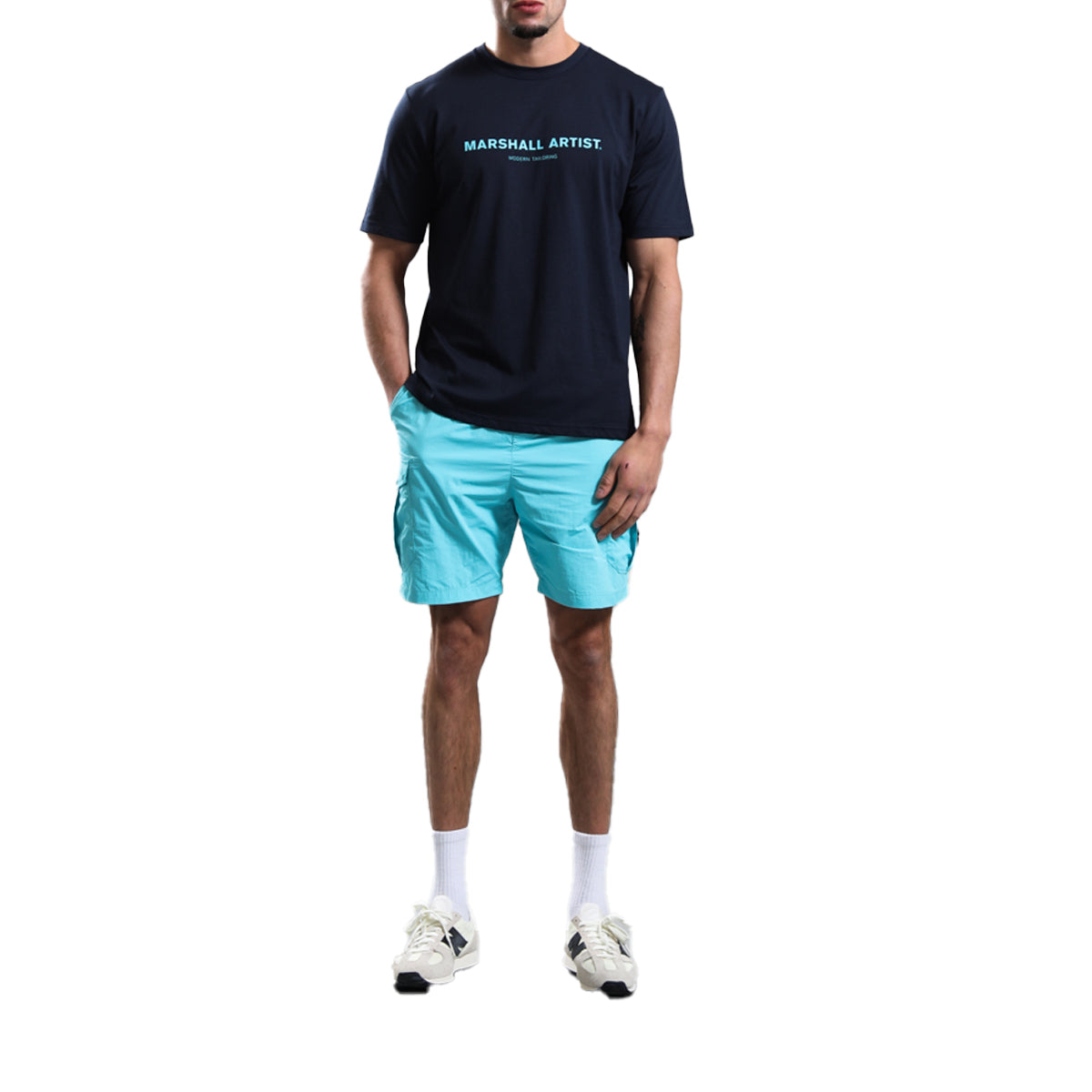 MARSHALL ARTIST THERMO T-SHIRT NAVY