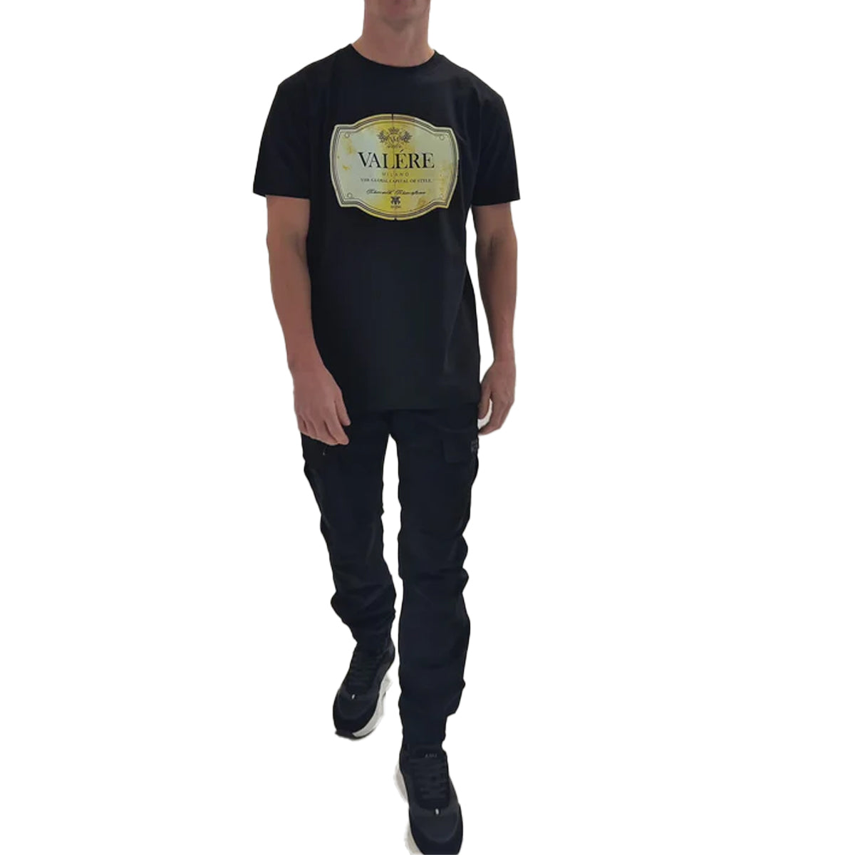 VALERE CARTIZZE T-SHIRT BLACK