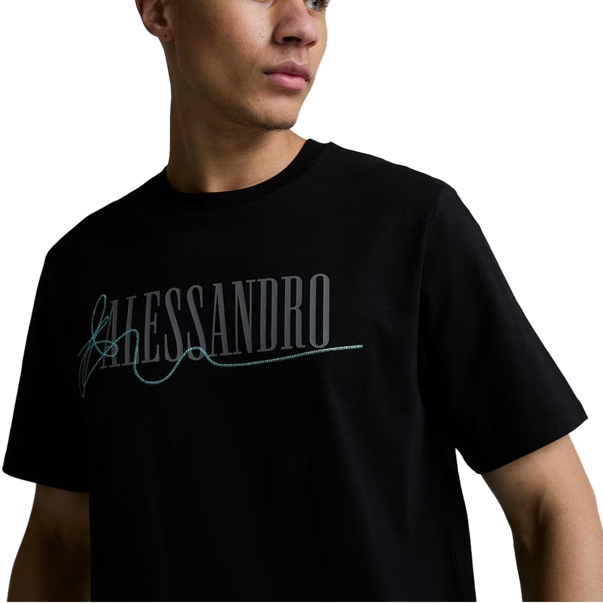 ALESSANDRO ZAVETTI POMETI T-SHIRT BLACK