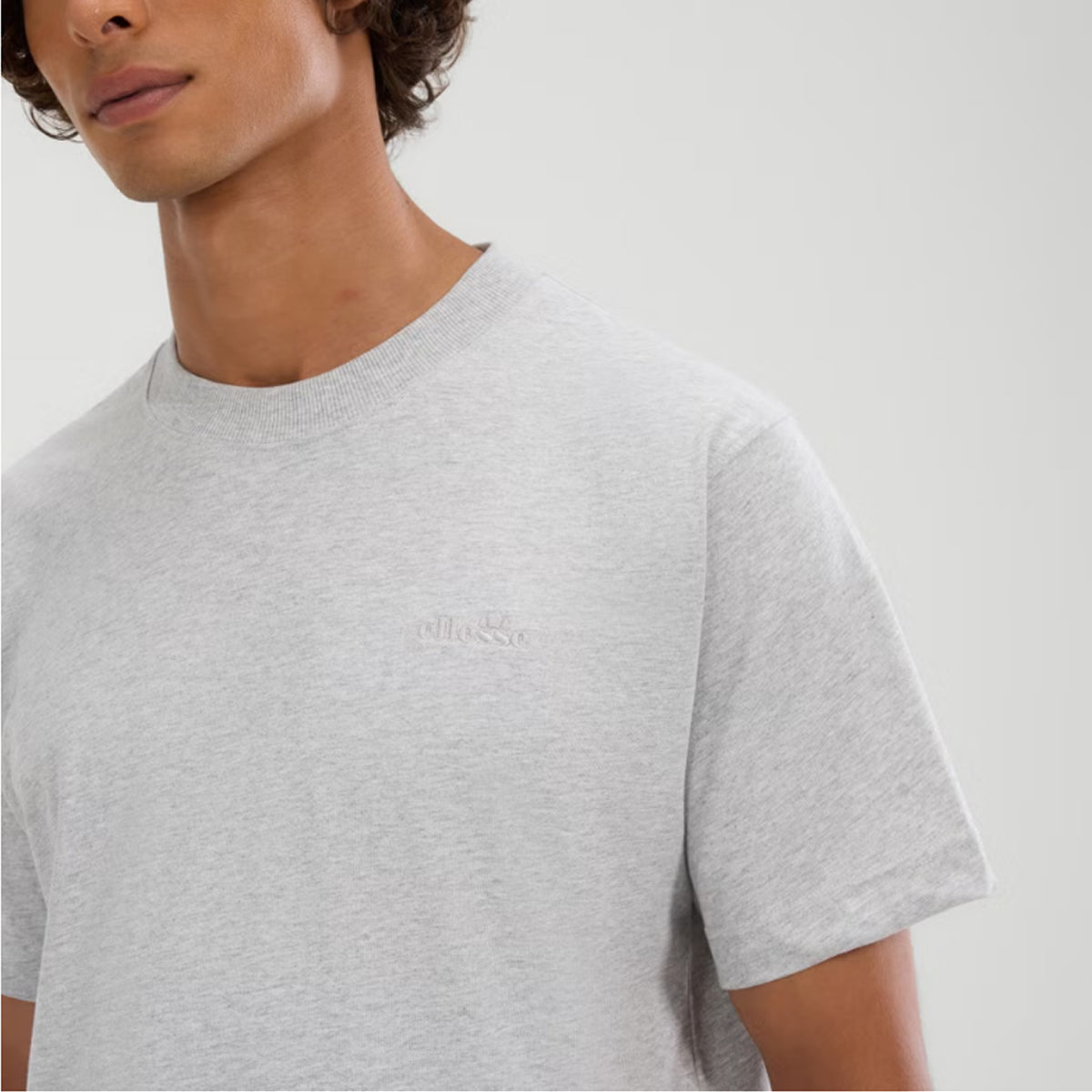 ELLESSE ACCIANO T-SHIRT LIGHT GREY MARL