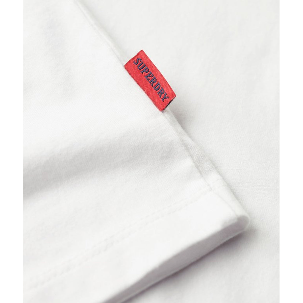 ESSENTIAL LOGO EMB T-SHIRT WHITE 01C