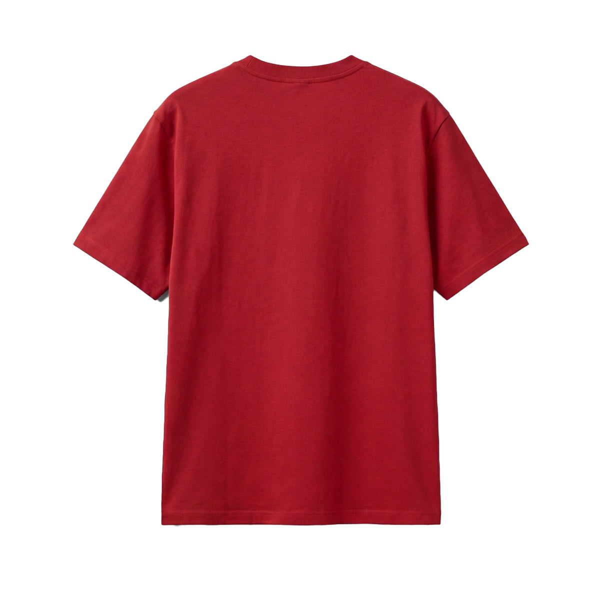 ANTONY MORATO JERSEY BADGE T-SHIRT CHERRY RED MMKS02612
