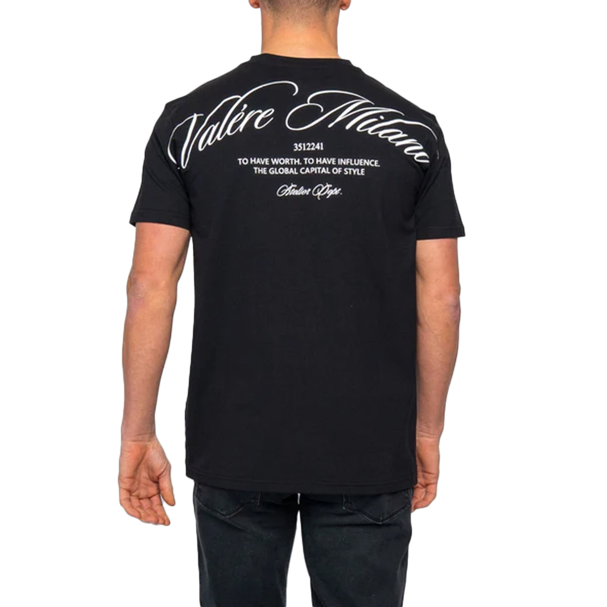 VALERE AVIC T-SHIRT BLACK