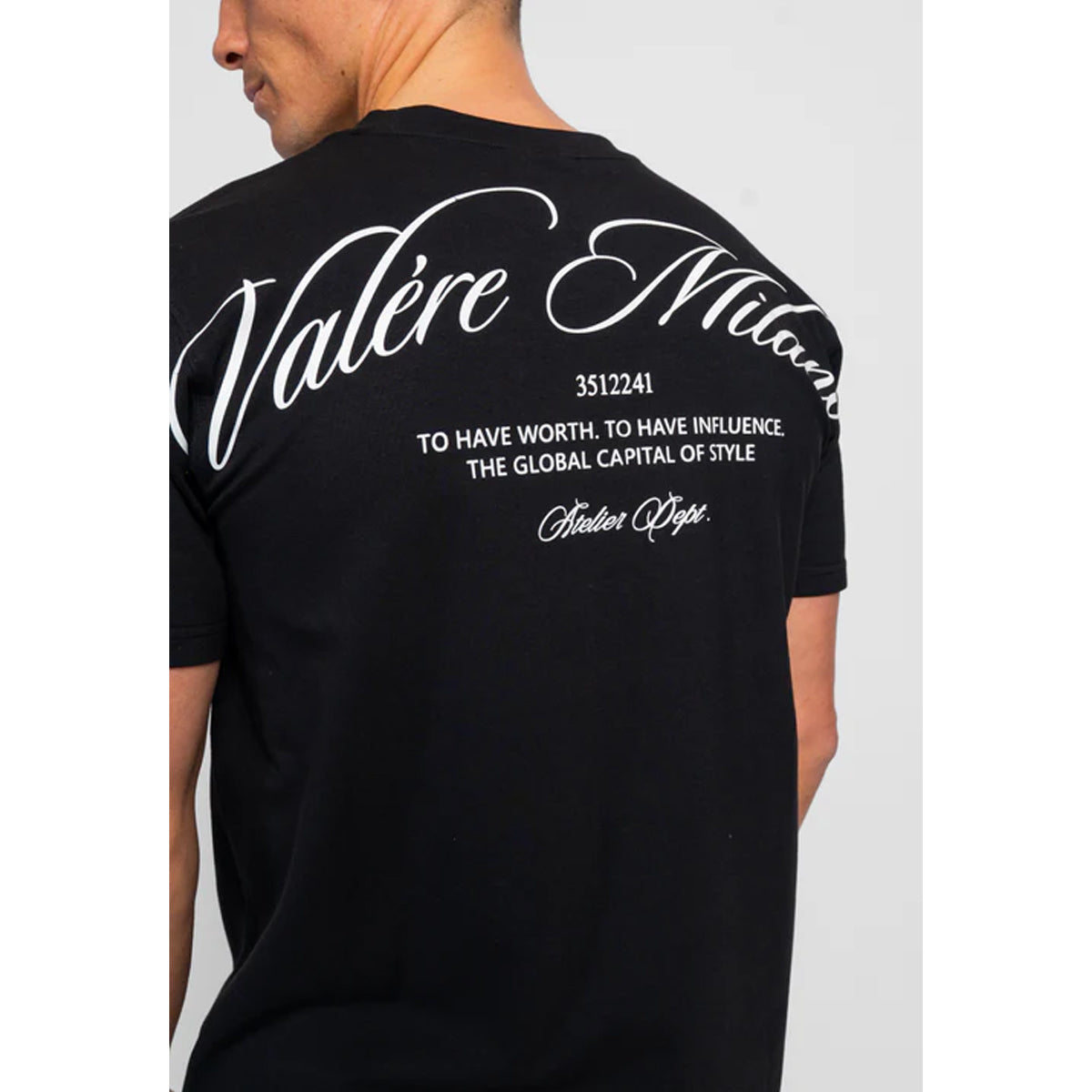 VALERE AVIC T-SHIRT BLACK