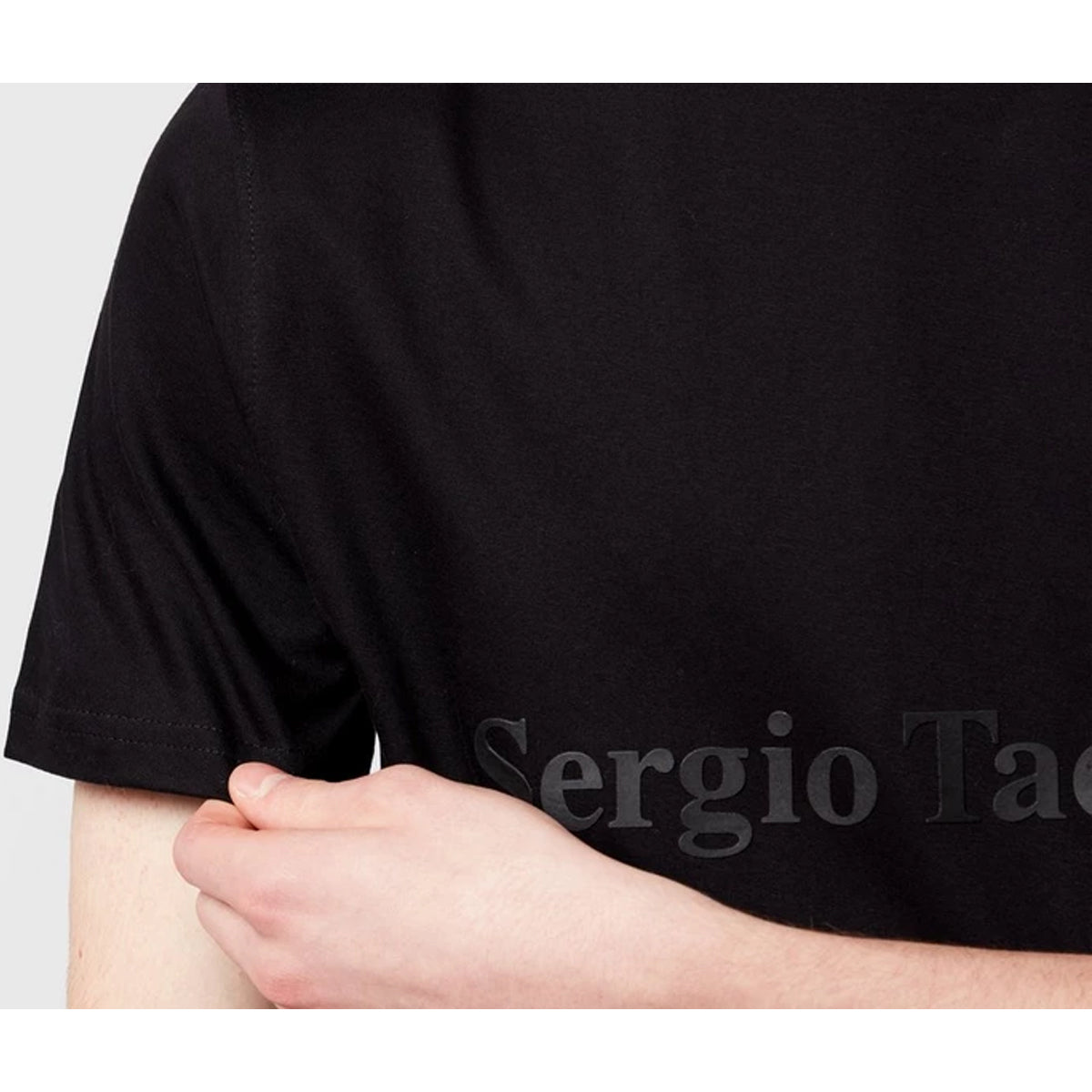 SERGIO TACCHINI LAZIO T-SHIRT BLACK