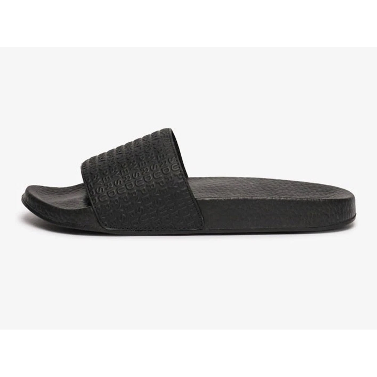 SUPERDRY MONOGRAM POOL SLIDE BLACK 02A MF310290A