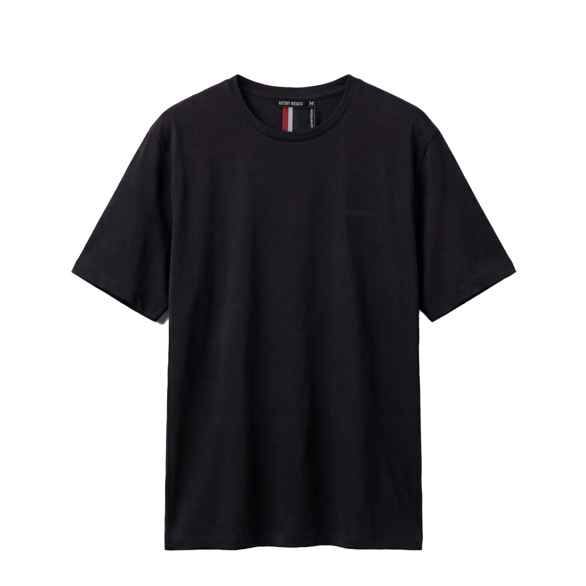 ANTONY MORATO CHEST LOGO  T-SHIRT BLACK MMKS02618