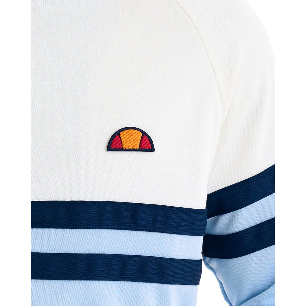 ELLESSE RIMINI TRACK JACKET OFF WHITE/LIGHT BLUE