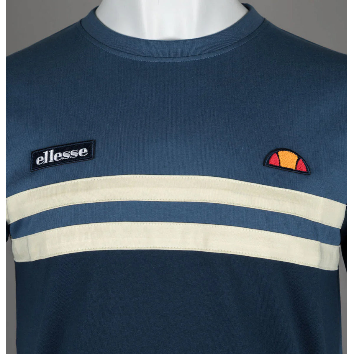 ELLESSE VENIRE T-SHIRT NAVY/LIGHT YELLOW