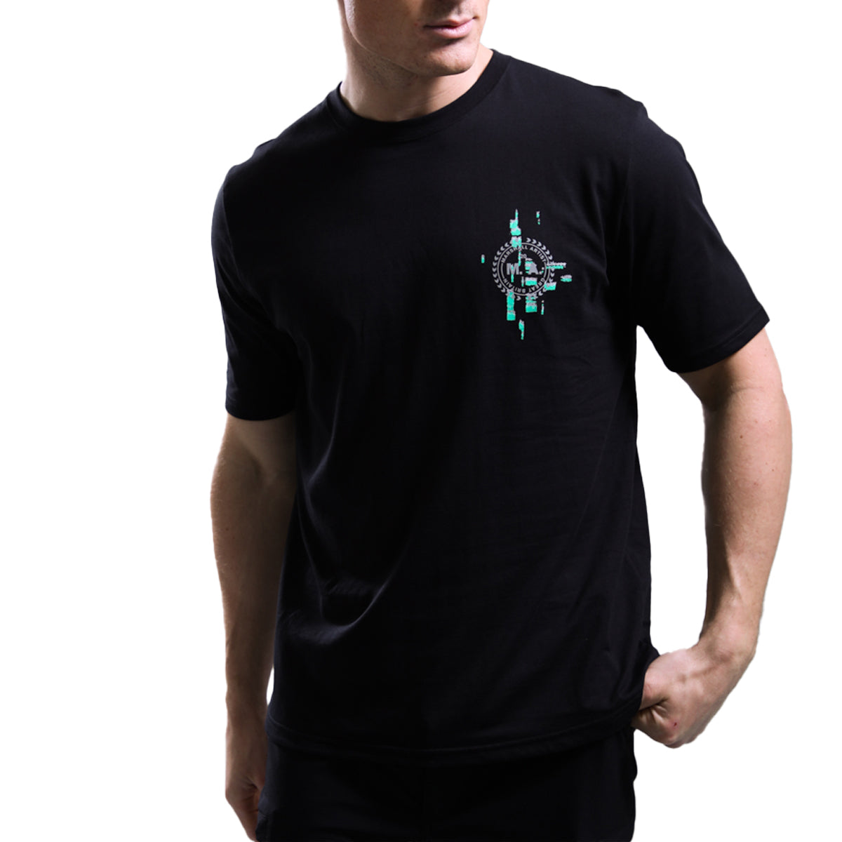 MARSHALL ARTIST GLITCH THEORY T-SHIRT BLACK