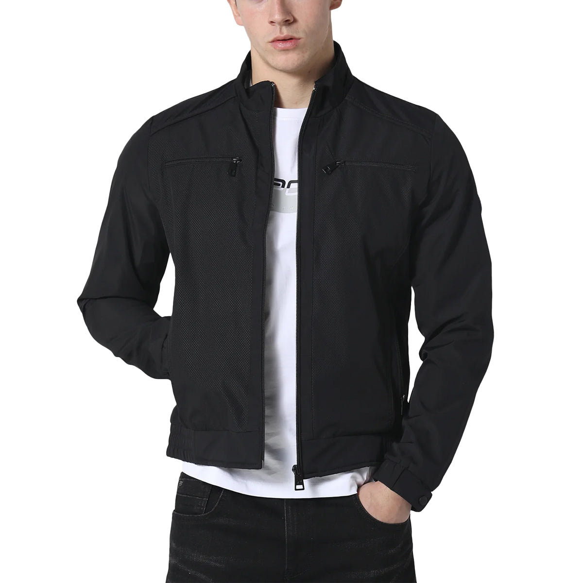 883 POLICE MYSTIC JACKET BLACK