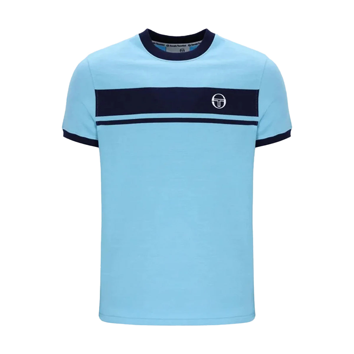 SERGIO TACCHINI MASTER CREW T-SHIRT BALTIC SEA/MARITIME BLUE