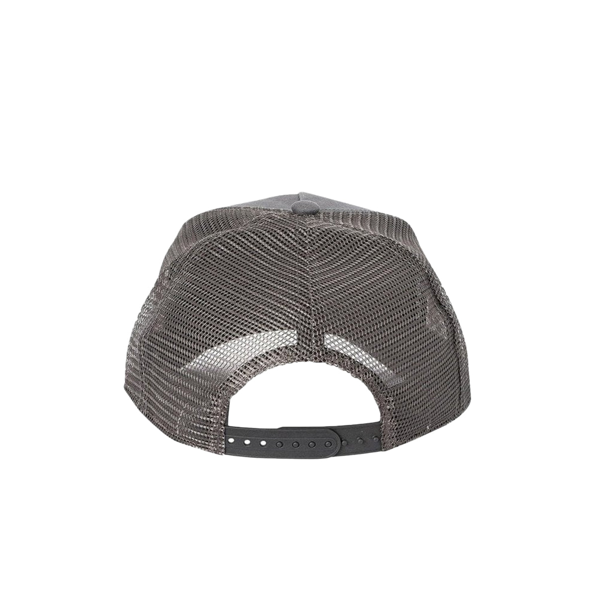 CHRISTIAN ROSE ICONIC PLATE TRUCKER CAP GREY/WHITE