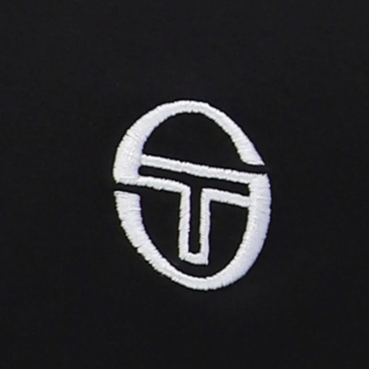 SERGIO TACCHINI PINO RINGER T-SHIRT BLACK/WHITE