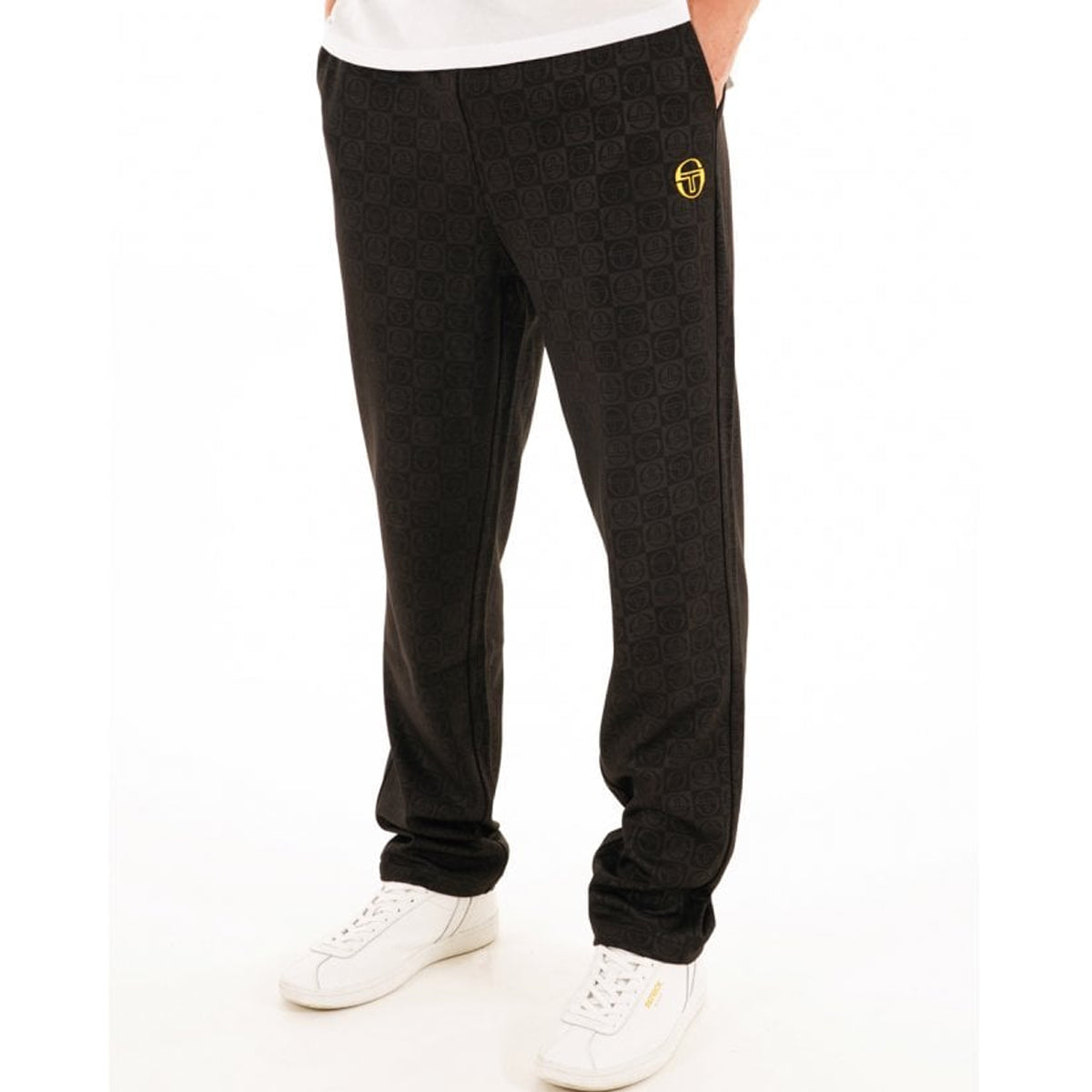SERGIO TACCHINI SANORO MONO BLACK TRACK PANT