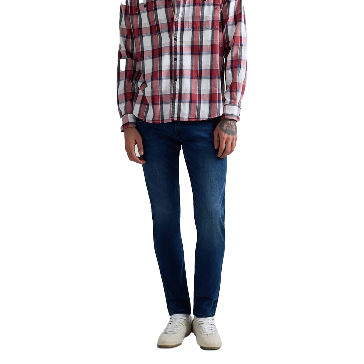 REPLAY ANBASS POWER STRETCH BLUE JEANS M914 41A C33 007