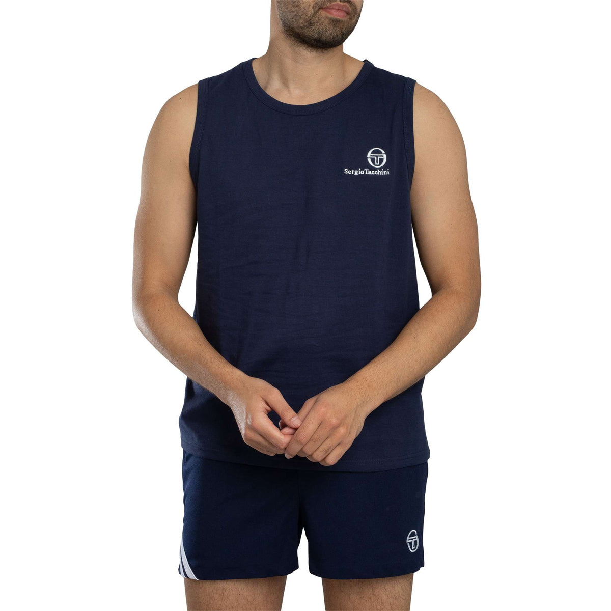 SERGIO TACCHINI SAWYER VEST MARITIME NAVY BLUE