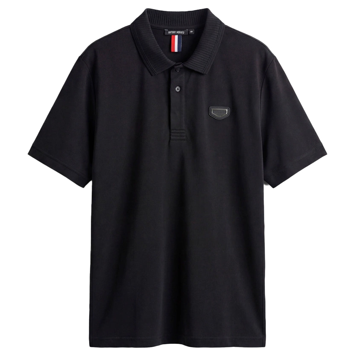 ANTONY MORATO JERSEY POLO BLACK MMKS02610