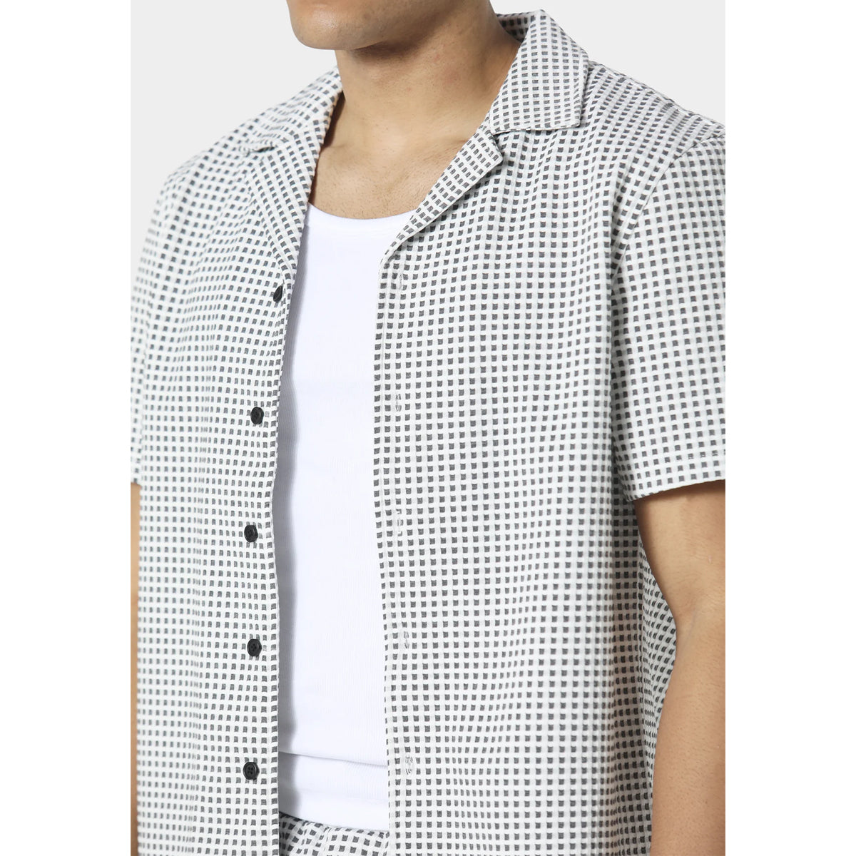 883 POLICE OSHAWA S/S SHIRT COOL GREY