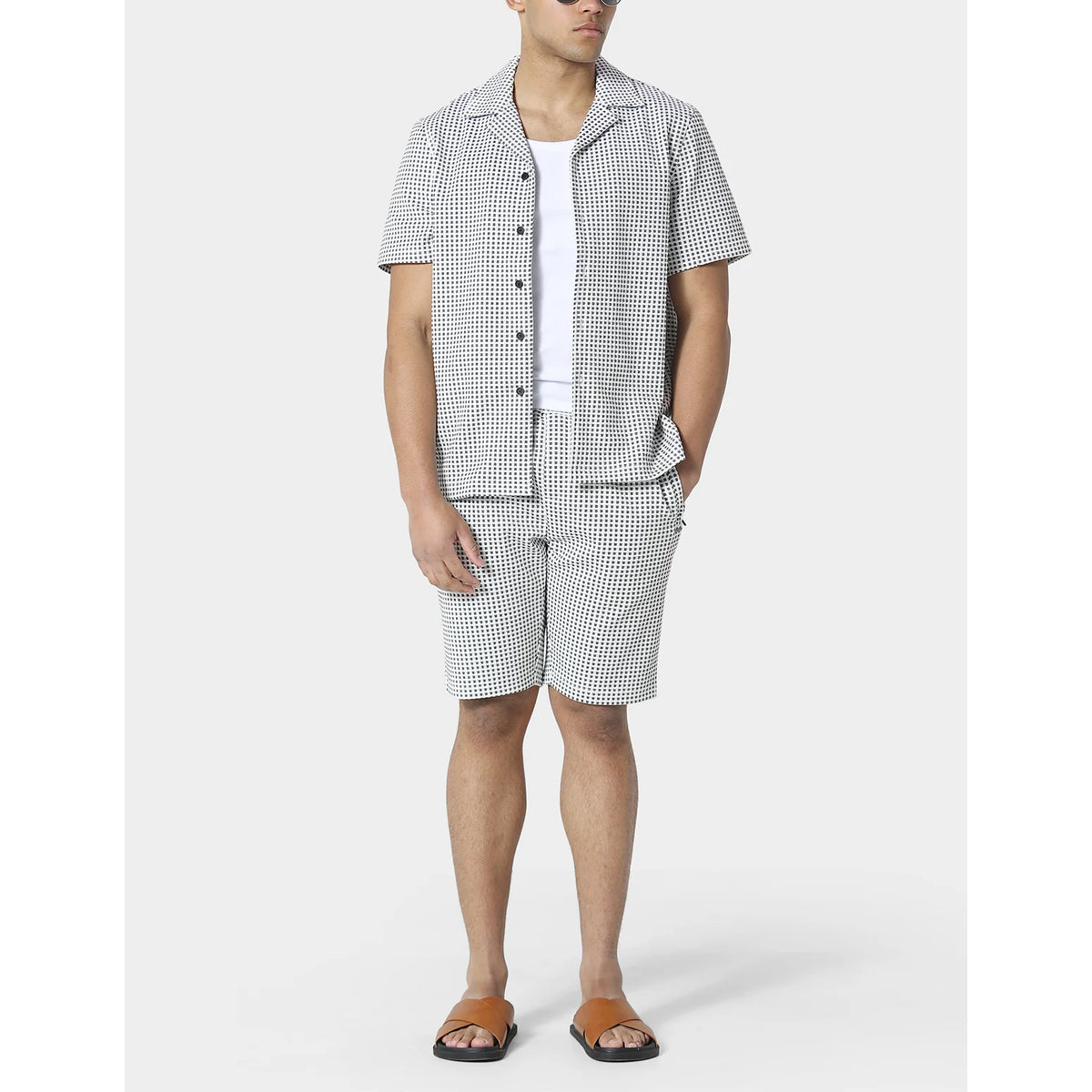 883 POLICE ASHWA SHORTS COOL GREY