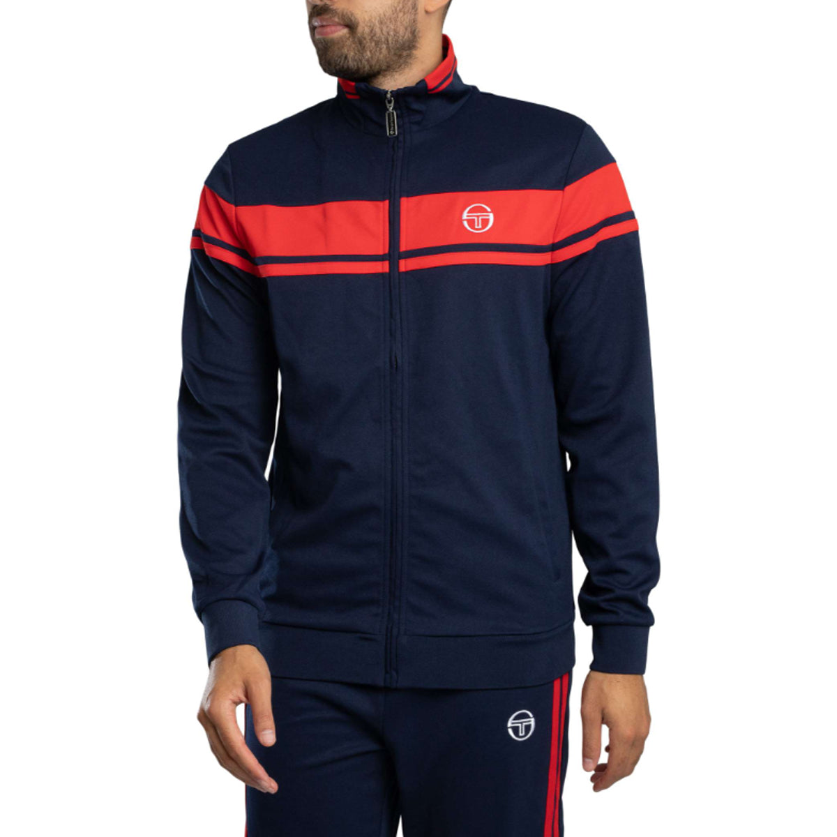 SERGIO TACCHINI DAMARINDO TRACK TOP NAVY/RED