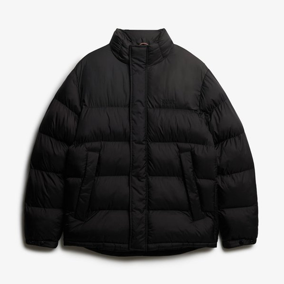 NON HOODED TECH PADDED JACKET BLACK 02A