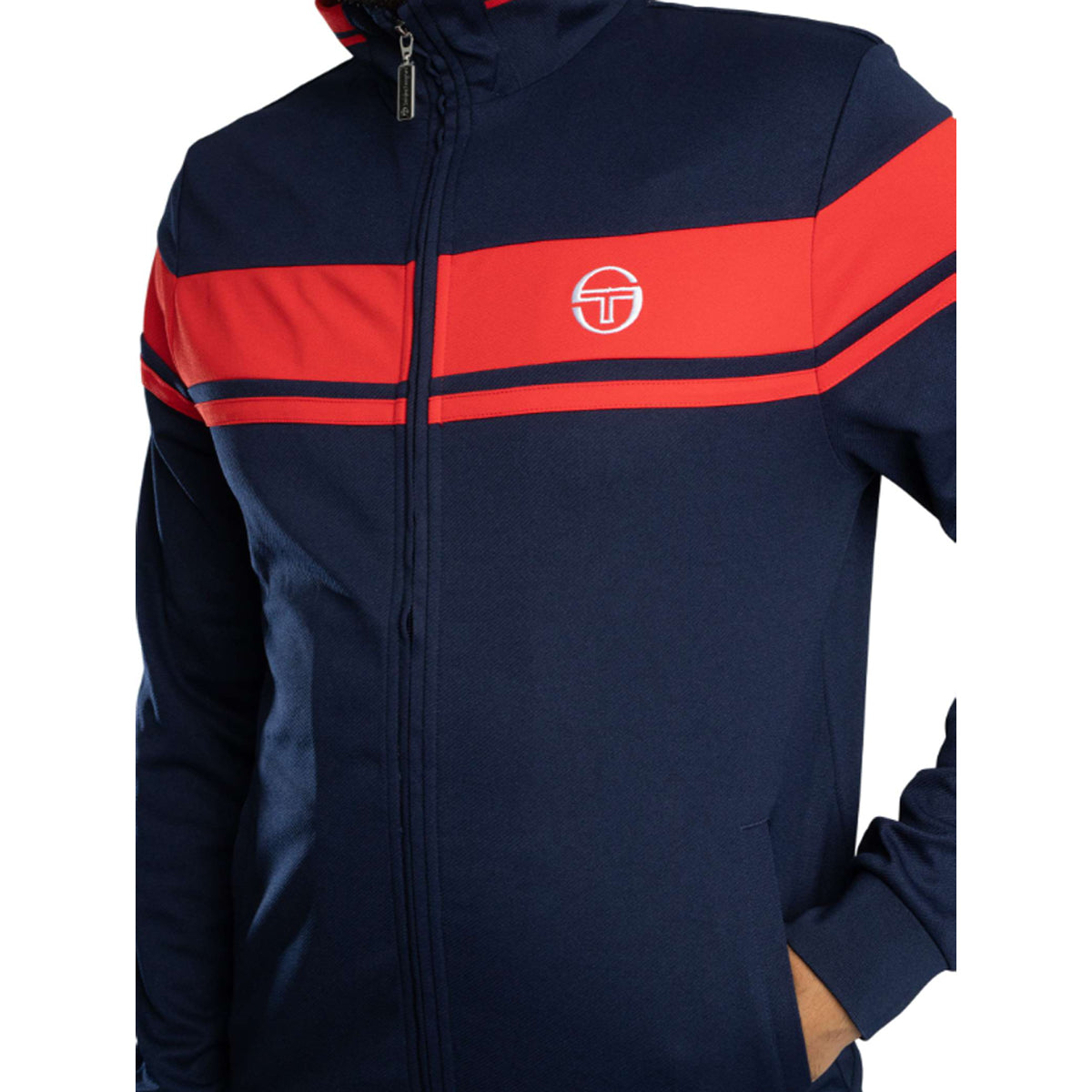 SERGIO TACCHINI DAMARINDO TRACK TOP NAVY/RED