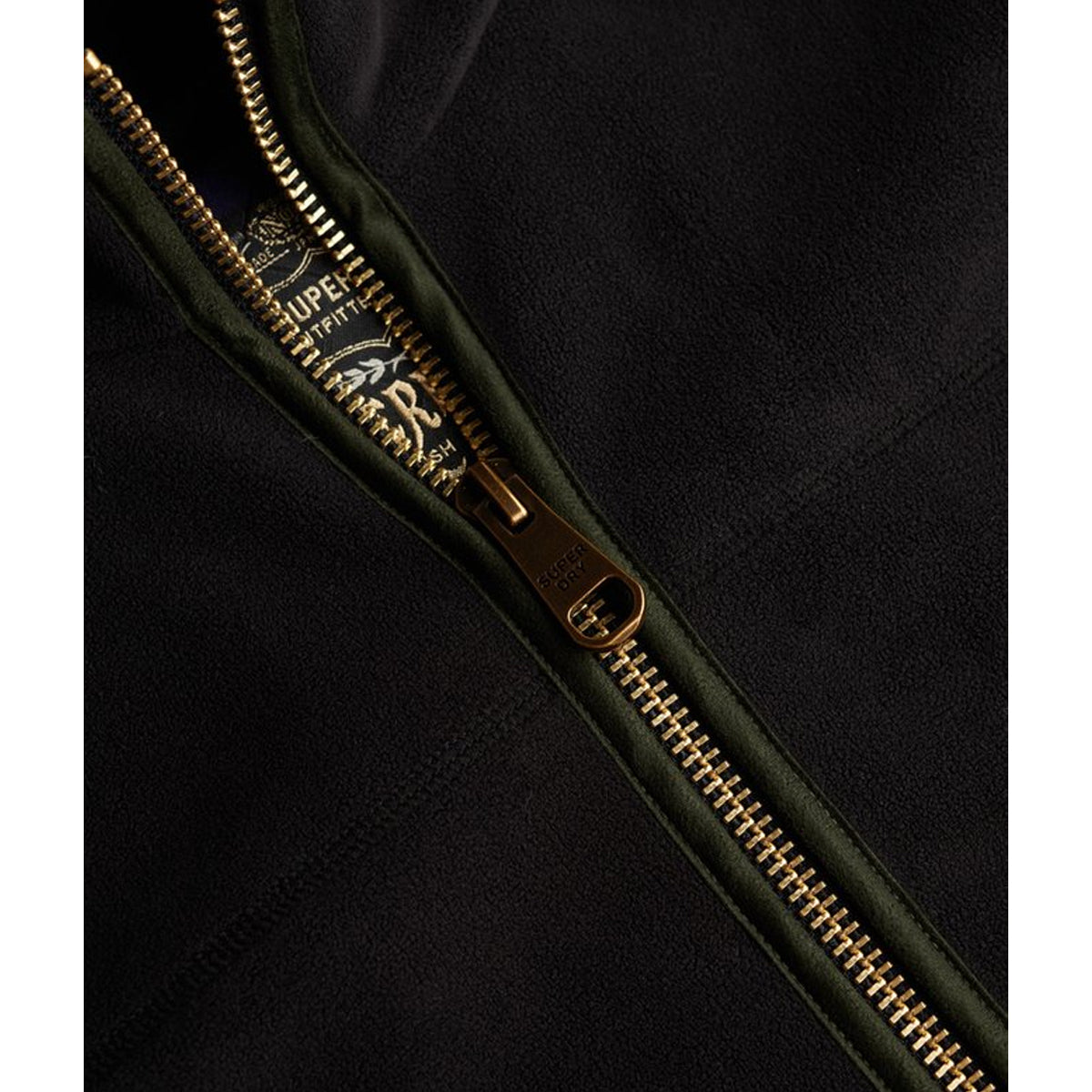 ESTATE FULL ZIP FLEECE BLACK 02A