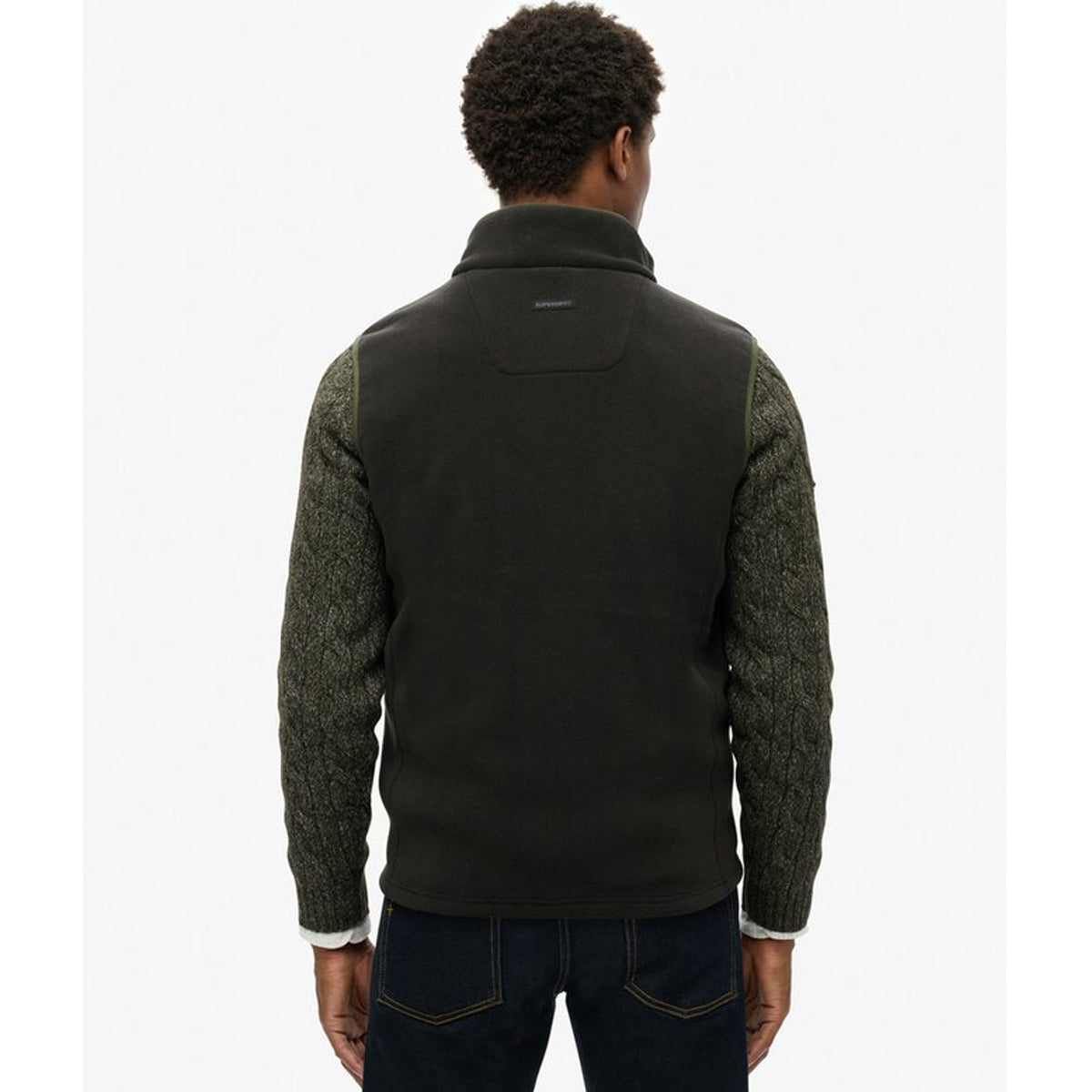 ESTATE FLEECE GILET BLACK 02A