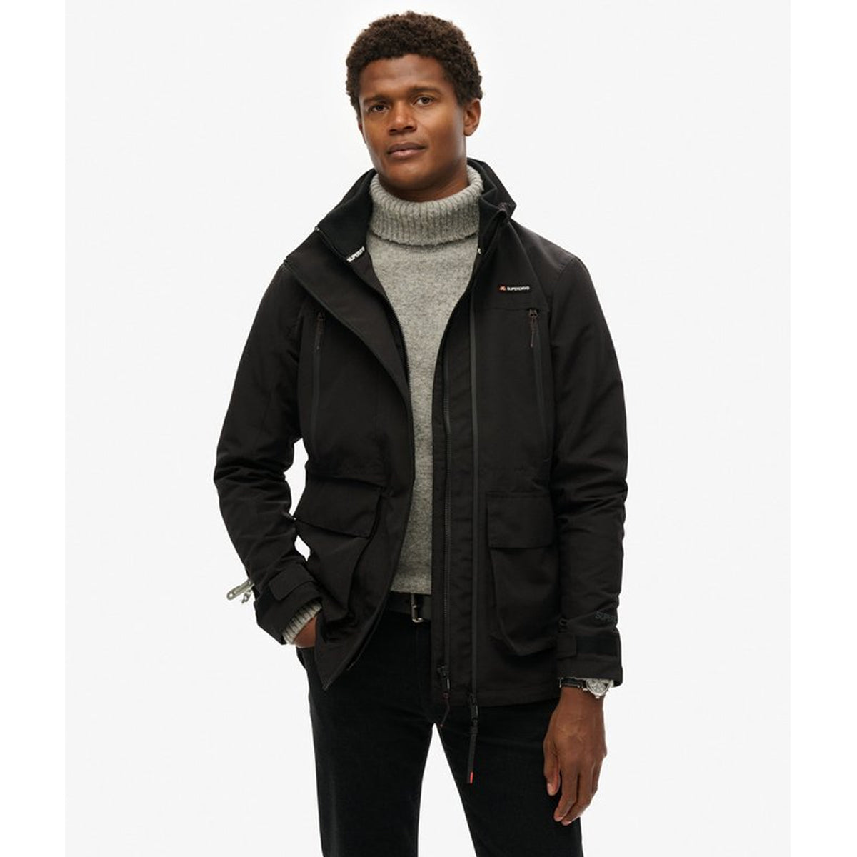 NON HOOD ULTIMATE WINDBREAKER BLACK 02A