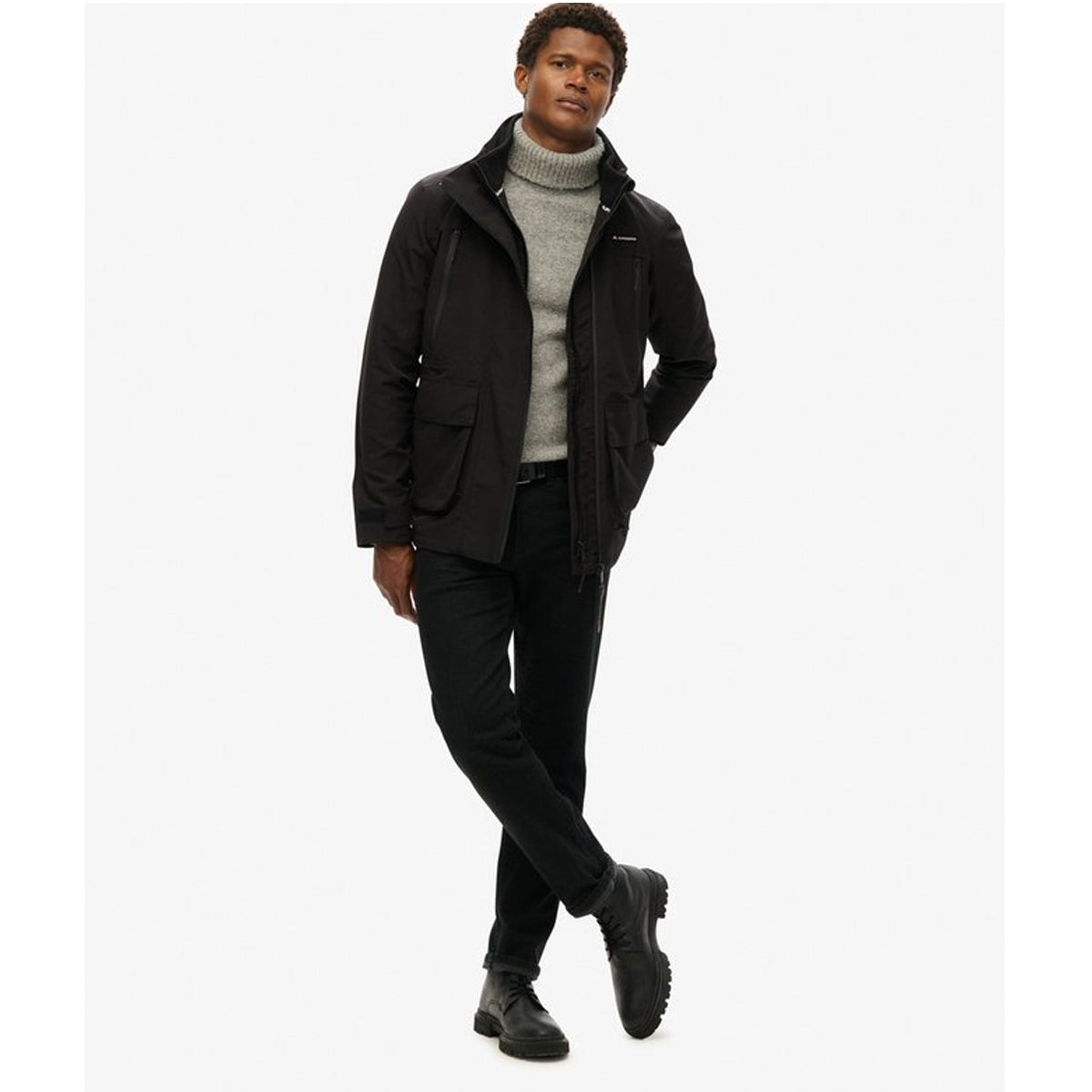 NON HOOD ULTIMATE WINDBREAKER BLACK 02A