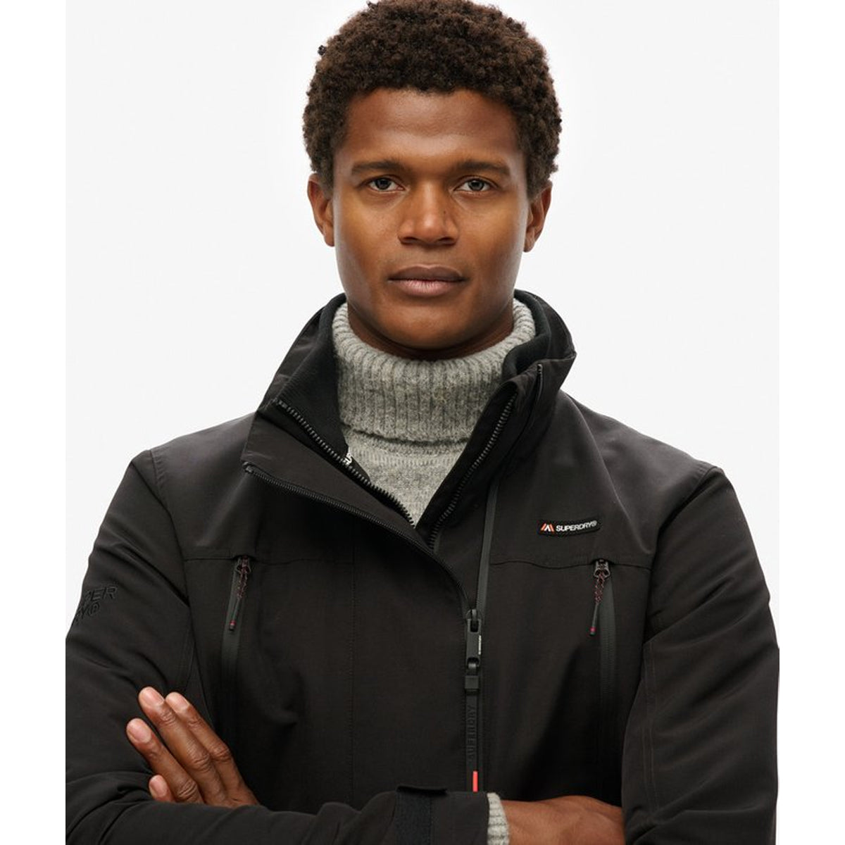 NON HOOD ULTIMATE WINDBREAKER BLACK 02A
