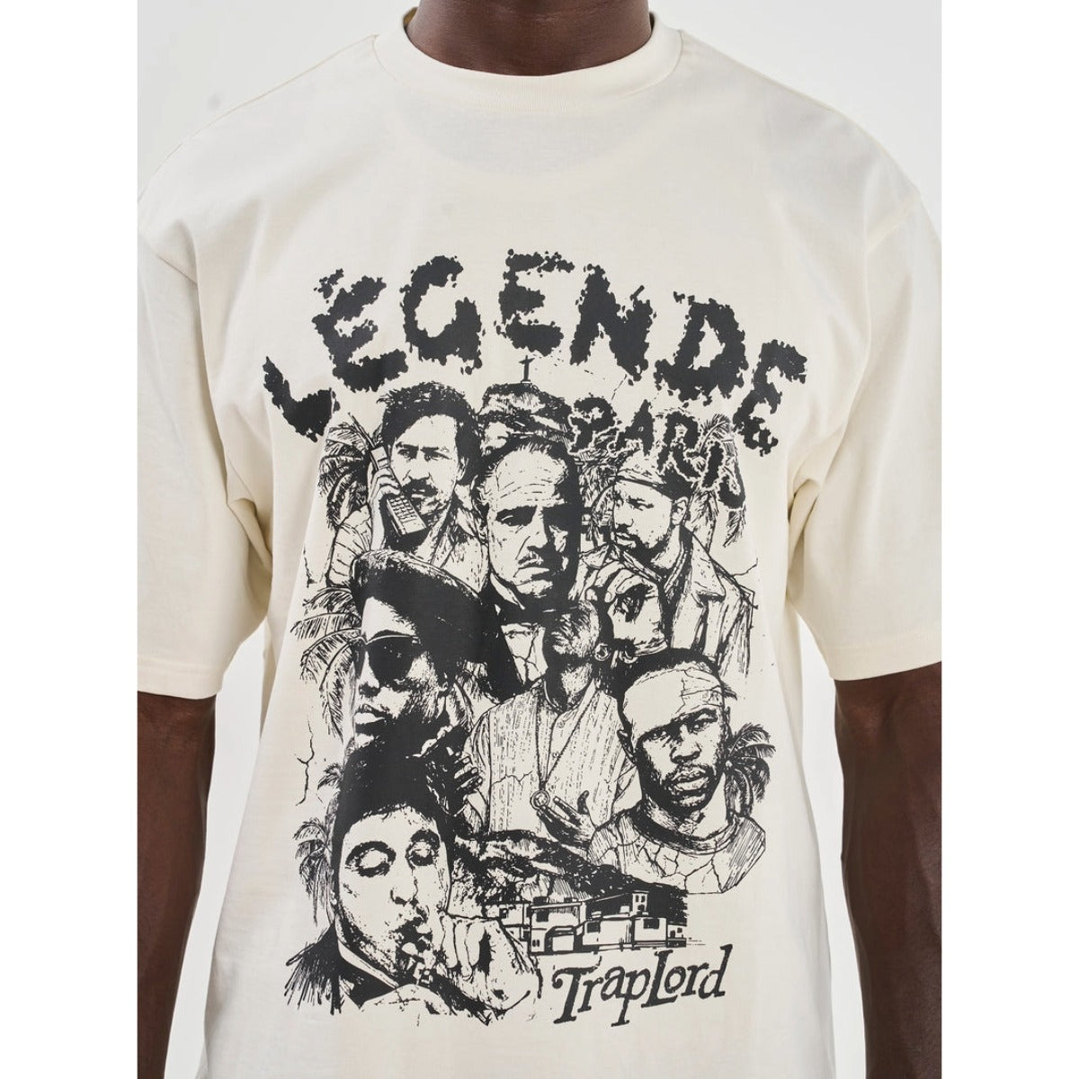 LEGENDE PARIS TRAPLORD 3.0 T-SHIRT OFF WHITE