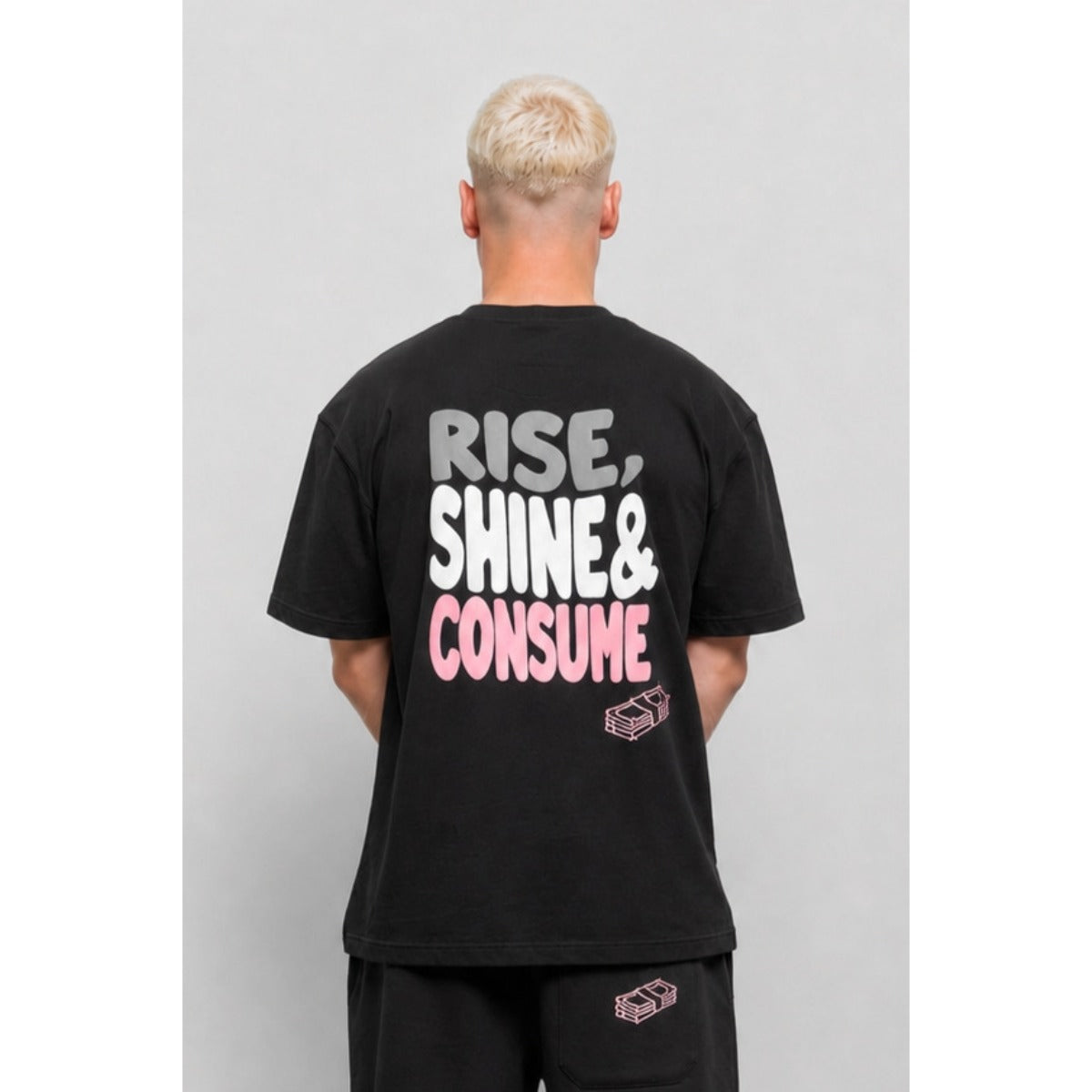 FRESH FLAVOURS RISE T-SHIRT BLACK