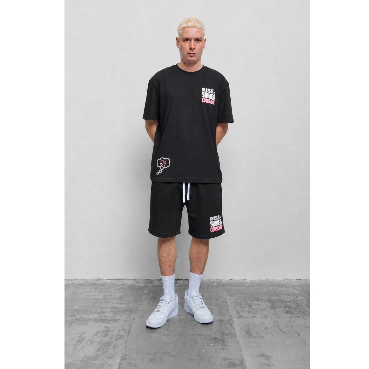 FRESH FLAVOURS RISE SHORTS BLACK