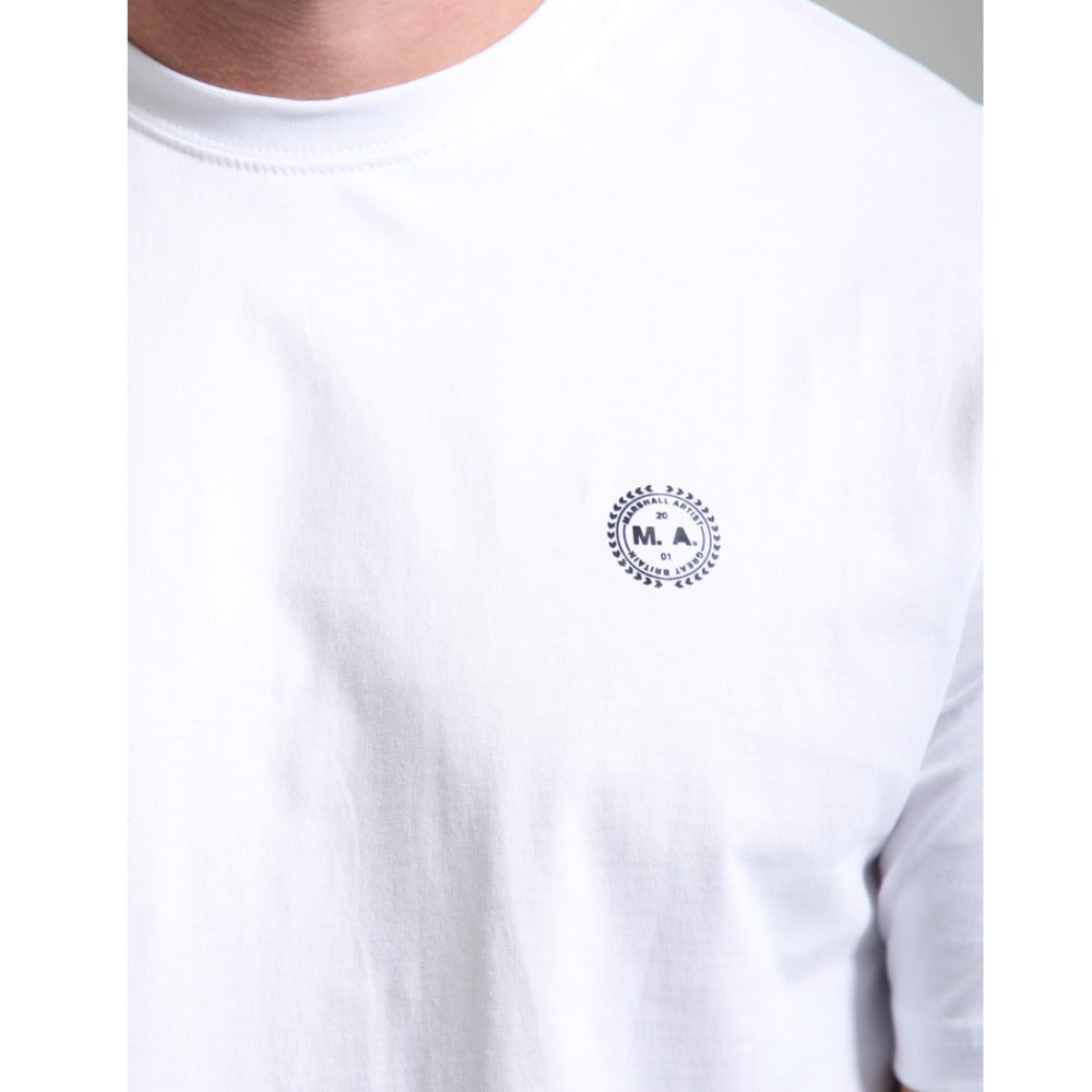 MARSHALL ARTIST DELTA LOGO T-SHIRT WHITE