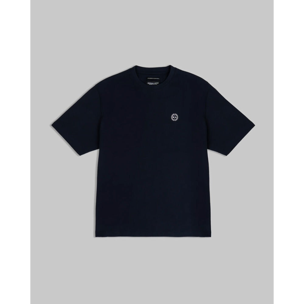 MARSHALL ARTIST DELTA LOGO T-SHIRT NAVY