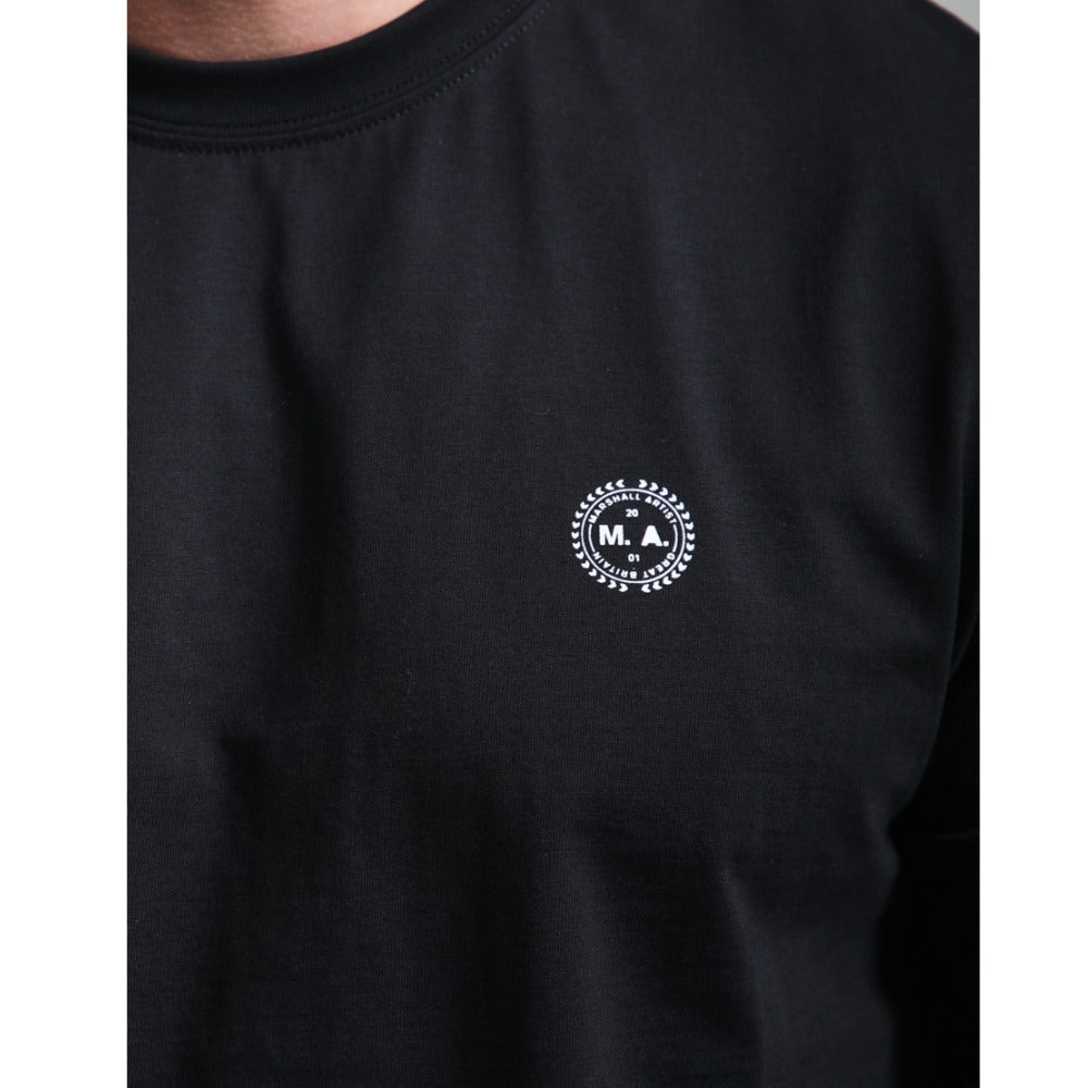 MARSHALL ARTIST DELTA LOGO T-SHIRT BLACK