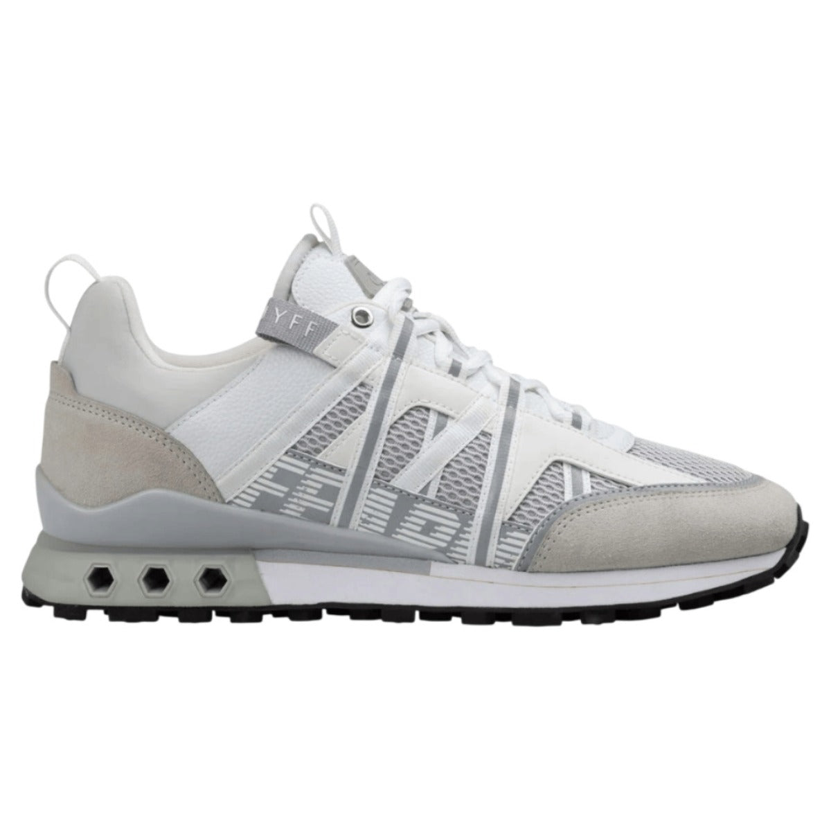 CRUYFF FEARIA FUTURA LT GREY/REFLECTIVE SILVER TRAINERS CC261060