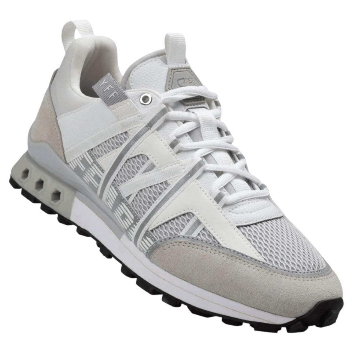 CRUYFF FEARIA FUTURA LT GREY/REFLECTIVE SILVER TRAINERS CC261060
