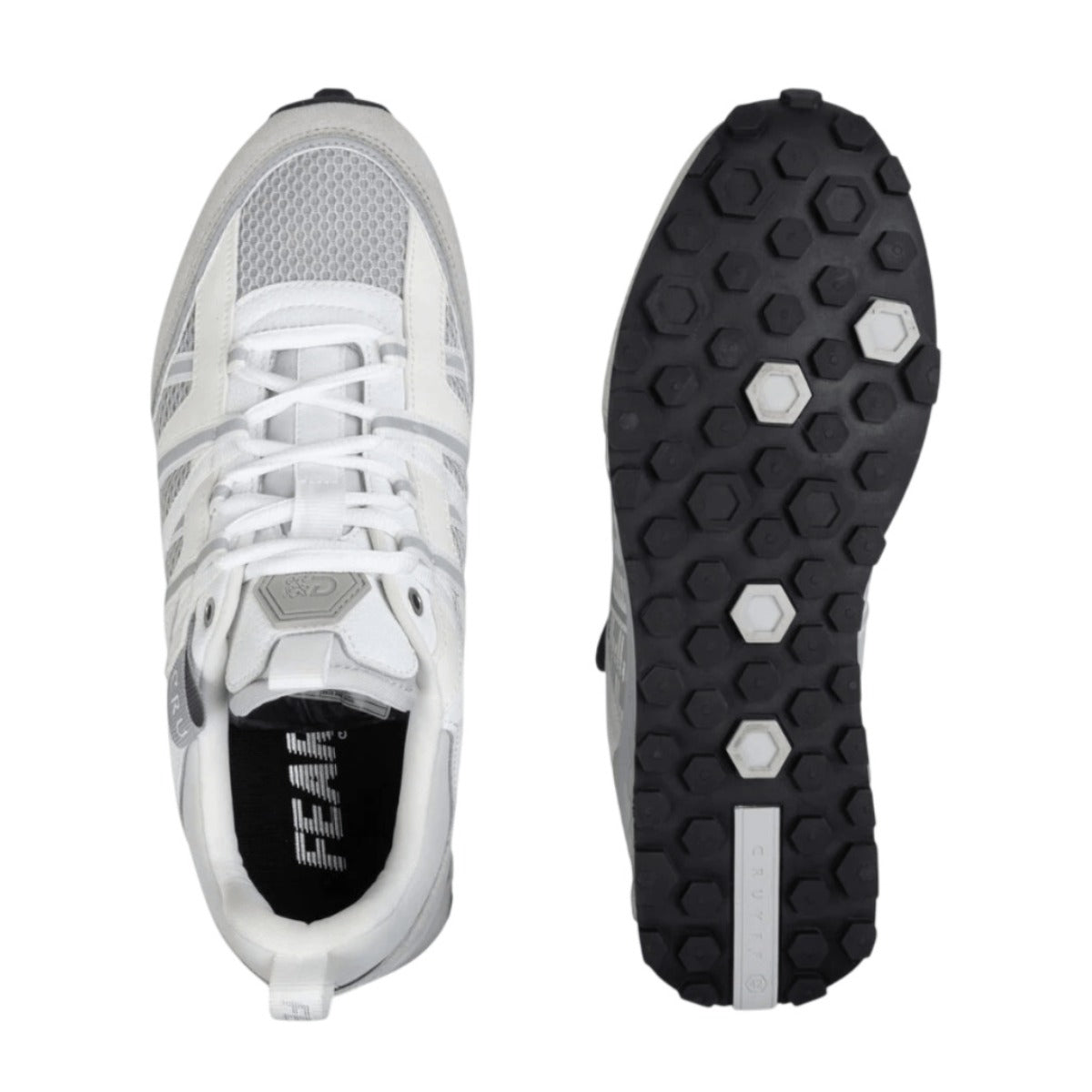 CRUYFF FEARIA FUTURA LT GREY/REFLECTIVE SILVER TRAINERS CC261060