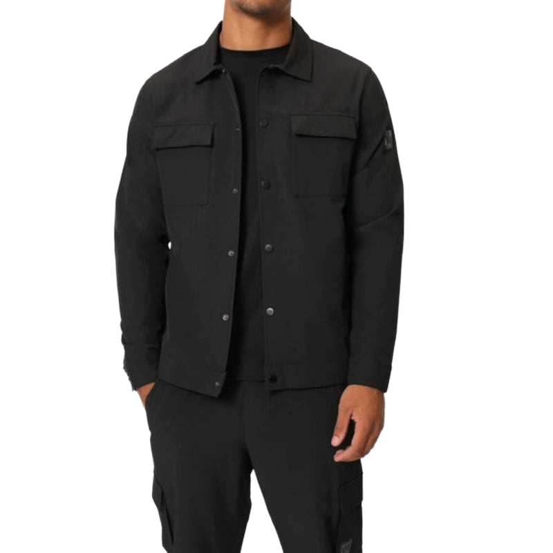 VALERE LUXE OVERSHIRT BLACK