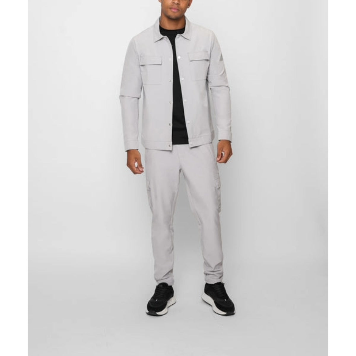 VALERE LUXE OVERSHIRT GREY