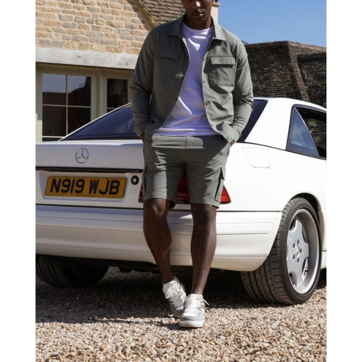 VALERE LUXE OVERSHIRT KHAKI