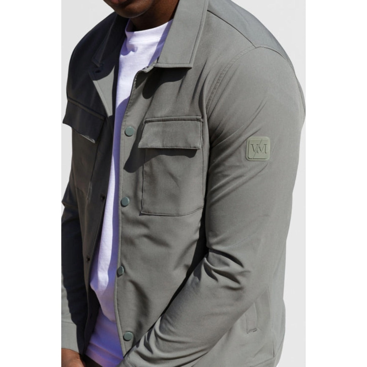 VALERE LUXE OVERSHIRT KHAKI