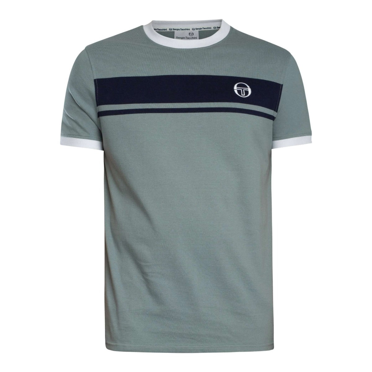 SERGIO TACCHINI MASTER CREW NECK T-SHIRT LEAD GREY